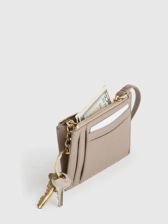 Quince Accessories - Italian Leather Card Case Wristlet 
Quince